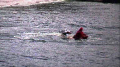 1967: Comedy Boating Performance Sinking Ship Wacky Show.