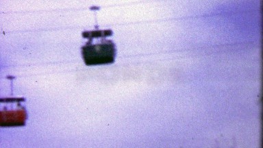 1964: Aerial tramway pods gondola at EXPO New York World's Fair.