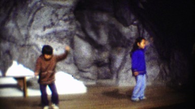 1974: Inuit Tribal Kids Dancing Traditional Native Style Performance