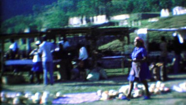 1974: Caribbean Tourist Souvenir Markets Women Delivering Goods