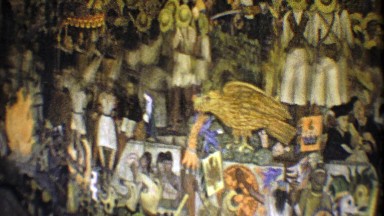 1974: Colorful Mexican History Mural Documenting the Struggle
