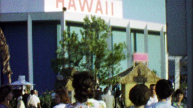 1964: Hawaii State Building at Expo New York World's Fair.