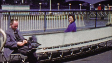 1963: Women Secretly Spying on Pigeon-Feeding Businessman