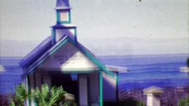 1964: Remote Oceanside Roman Catholic Church St. Peter Kahaluu.