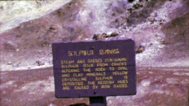 1964: Ha'a Kulamanu Sulphur Banks Volcanic Steam Vents Smells Rotten Eggs