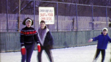 1964: Control you Speed Skate at Your Own Risk ice skating rink.