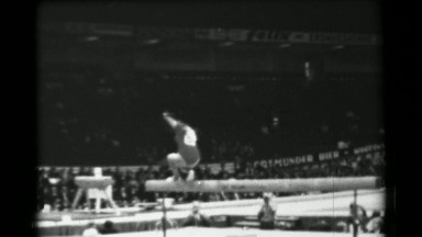 1966: Taki Shibuya Japan women's balance beam 16th Artistic Gymnastics World