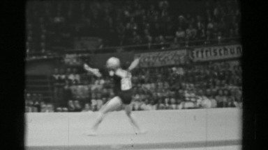 1966: VÄra ÄÃ¡slavskÃ¡ Czechoslovakia women's floor exercise 16th Artistic