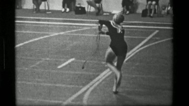 1967: Athlete #12 (part 2 of 2) jump rope competition 3rd Women's Modern