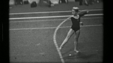 1967: Athlete #37 freehand competition 3rd Women's Modern Rhythmic Gymnastics