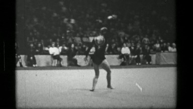 1967: Athlete #12 freehand competition 3rd Women's Modern Rhythmic Gymnastics