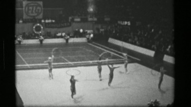 1967: Soviet Union team hula hoop (part 1 of 2) competition 3rd Women's Modern