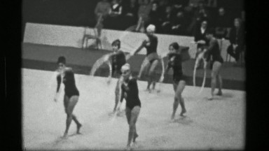 1967: Bulgaria team hula hoop (part 1 of 2) competition 3rd Women's Modern