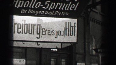 1937: Freiburg Breisgau Apollo Sprudel Business Storefront Sign
