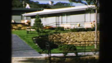 1968: Newly constructed vacation condominiums in fancy golf residential