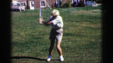 1968: Senior women golf swing analysis lessons practice professional style.