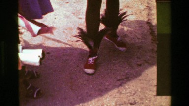 1977: Cute Woman Carnival Indian Dancer in Feathered Costume, Rio de Janeiro