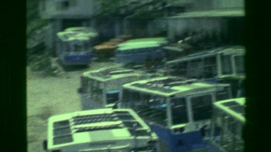 1977: Tourist Bus Depot Transportation to Machu Picchu Incan Civilization Epic