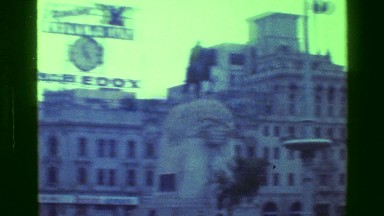 1977: La Fenix Peruana Relojes Edox downtown historic city district central