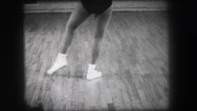 1966: Jazz Dance Moves Closeup Behind Kick Stepping Shuffle Slide New York