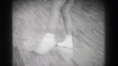 1966: Jazz Dance Moves 7 Closeup Behind Kick Stepping Shuffle Slide New York