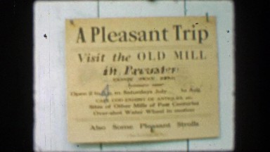 1956: A pleasant trip visit the old mill in Brewster scenic settlers landmark.