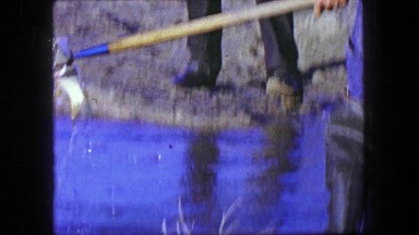 1961: Spearfishing polespear carp fish rubber wading boots conservation pest