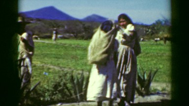 1951: Traditional Farming Culture Native Family Working Outdoor Rural Lands