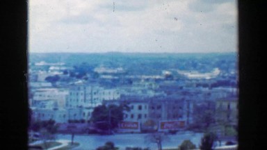 1953: Urban Caribbean Island Landscape with Buildings, Factories, and Commercial Structures in San Juan, Puerto Rico