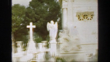 1957: Classic Above-Ground Tombs and Gravestones in Baton Rouge Cemeteries