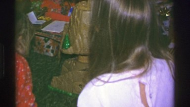 1961: christmas in the 1980's. IOWA