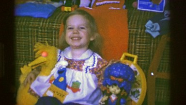 1961: little girl and her toys IOWA