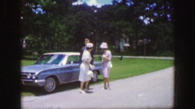 1961: a beautiful day after church service to have a photograph in our nice