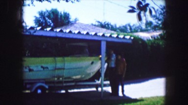 1959: All Aboard! Showing His Friend Dad's Boat, Iowa