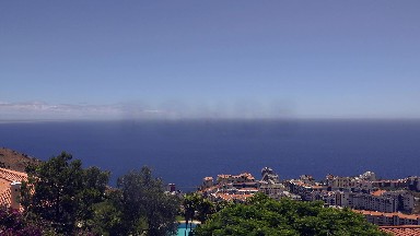 2016: Ocean View from Luxury Apartment on a Sunny Afternoon in Madeira, Portugal