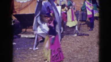 1948: getting ready for the first act CHICAGO, ILLINOIS