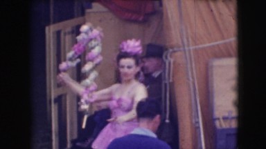 1948: a day at the side show CHICAGO, ILLINOIS