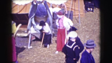 1948: behind the circus CHICAGO, ILLINOIS