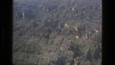 1979: An Aerial View of a Forest Area in Brazil