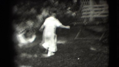 1942: Children Having Fun in the Garden Bridgeport, Connecticut