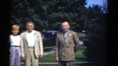 1943: mid-century family portrait BRIDGEPORT, CONNECTICUT