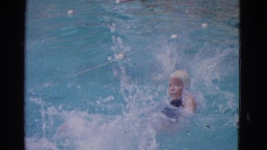 1953: backstroke race COTTONWOOD, ARIZONA