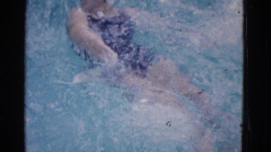 1953: backstroke swimmer heads for glory COTTONWOOD, ARIZONA