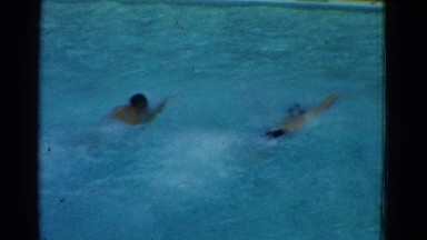1953: a swimming scene COTTONWOOD, ARIZONA