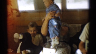 1959: a family scene DISNEYLAND, CALIFORNIA