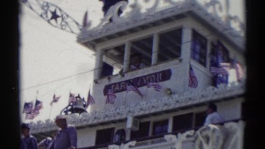 1959: mark twain riverboat DISNEYLAND, CALIFORNIA