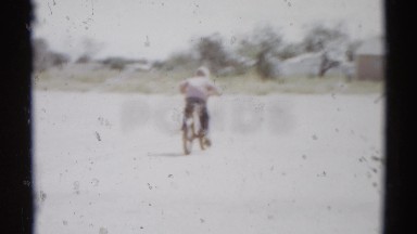 1959: riding a bike DISNEYLAND, CALIFORNIA