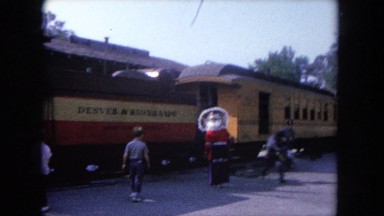 1962: train area with shooting SAN PEDRO, CALIFORNIA