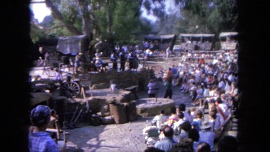1962: outdoor theater or camp SAN PEDRO, CALIFORNIA