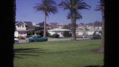 1962: a residential area is seen SAN PEDRO, CALIFORNIA
